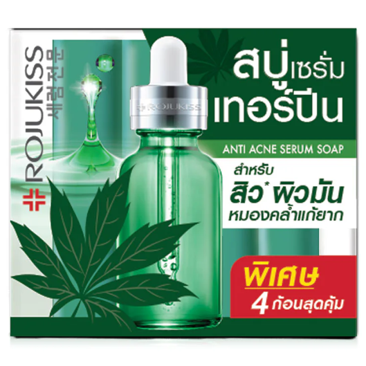 Rojukiss - Anti Acne Serum Soap 30g. (Pack of 4)