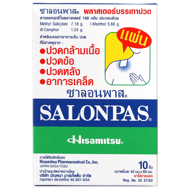 Salonpas - Salonpas Medicated Plaster (10 pcs.)