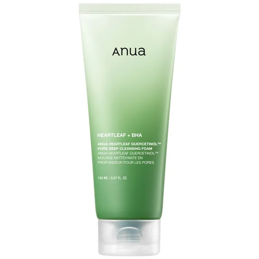 Anua - Heartleaf Quercetinol Pore Deep Cleansing Foam 150ml.