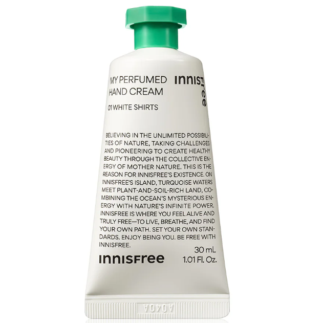 Innisfree - My Perfumed Hand Cream #01 White Shirts 30ml.