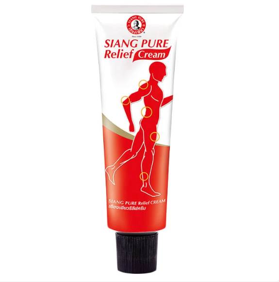 Siang Pure - Relief Cream 32 g. (Pack of 3) - Made in Thailand