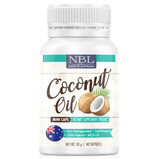 Nubolic (NBL) - Coconut Oil Mini (40 Capsules)