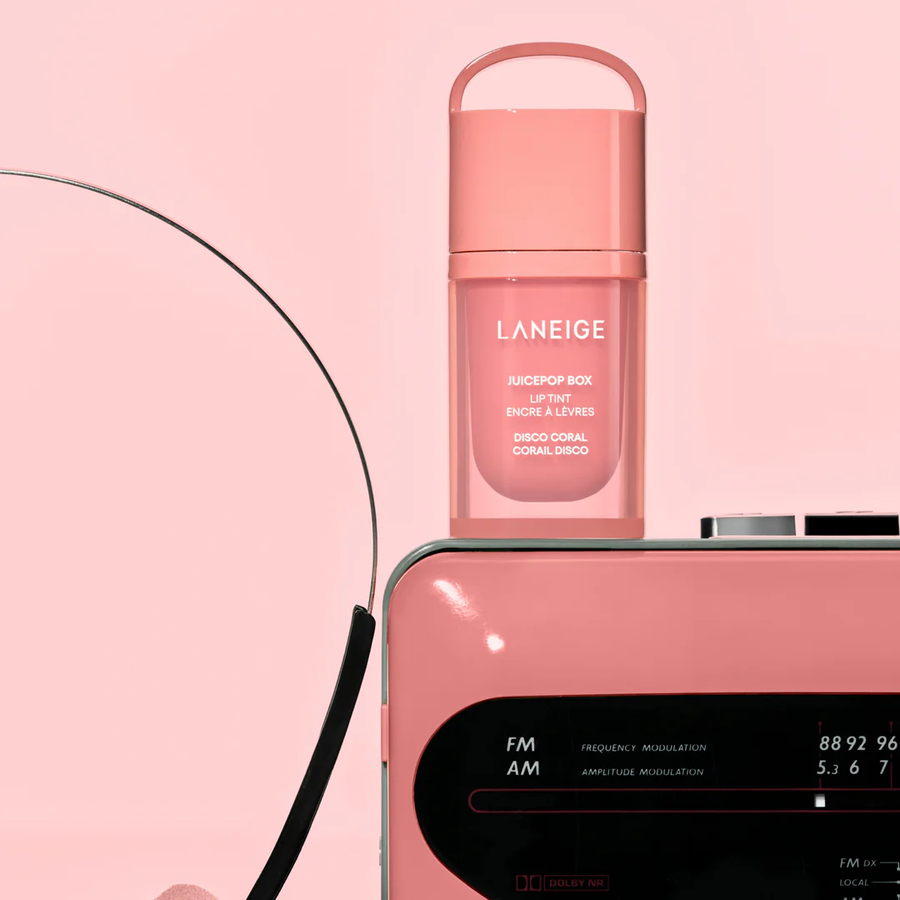 Laneige - Juicepop Box Lip Tint #4 Disco Coral 4.5g.
