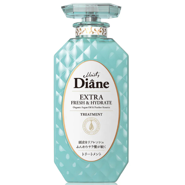 Moist Diane - Extra Fresh & Hydrate Treatment with Organic Argan Oil & Feather Keratin 450ml.