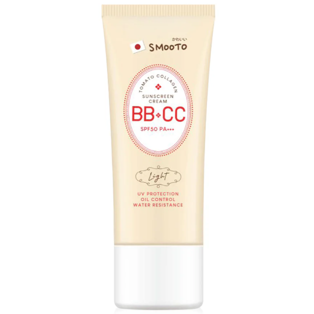 Smooto - Tomato Collagen BB & CC Sunscreen Cream 42g.