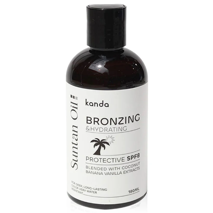 Kanda - Suntan Oil Protective SPF8 180ml.