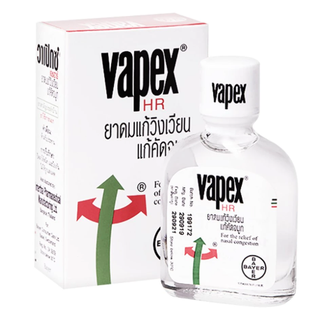 Vapex - Nasal Inhaler 14 ml - Yadom (Pack of 3) - Made in Thailand