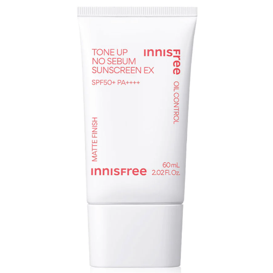 Innisfree - Tone Up No Sebum Sunscreene 60ml.