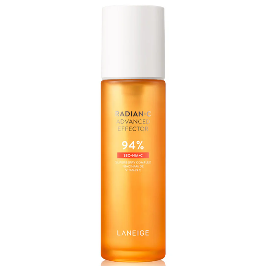 Laneige - Radian-C Advanced Effector 94% SBC+NIA+C, Superberry Complex, Niacinamide and Vitamin C 150ml.