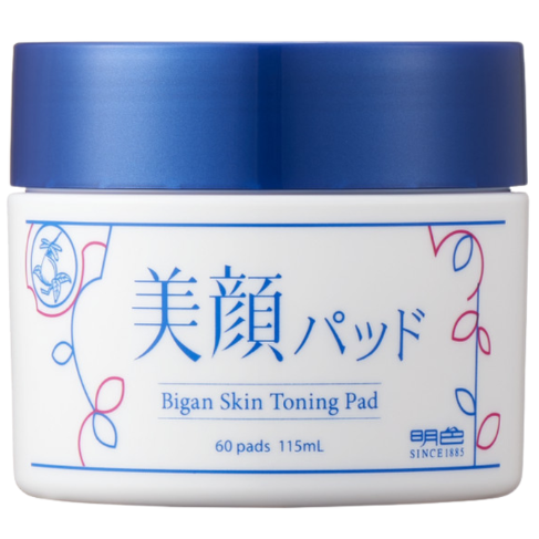 Meishoku - Bigan - Skin Toning Pad 115ml. (60 Pads)