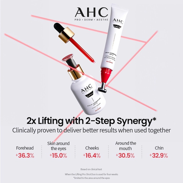 AHC - Pro Shot Colla-Juvenation Lift 4 Capsule-Infused Eye Cream For Face 30ml.