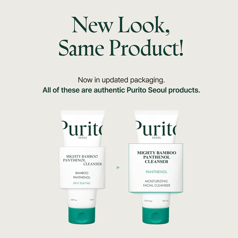 Purito - Seoul Mighty Bamboo Panthenol Cleanser 150ml.