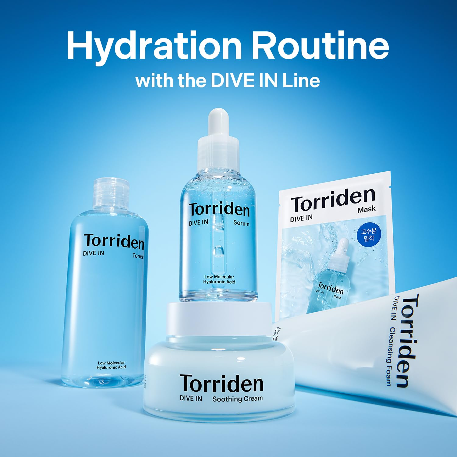 Torriden - Dive In Low Molecular Hyaluronic Acid Multi Pad 160ml. (80 Pads)