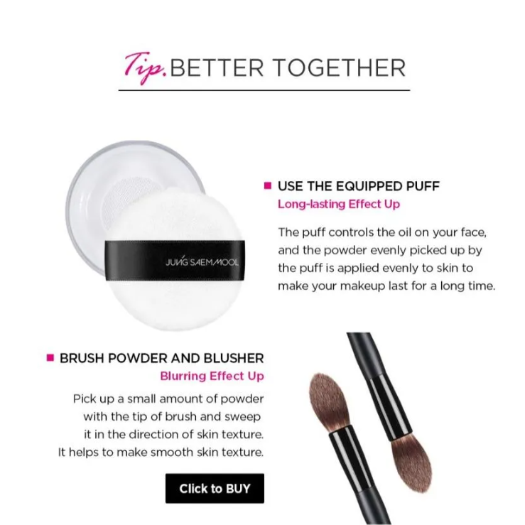 Jung Saem Mool - Pro-Lasting Finish Powder 10g.