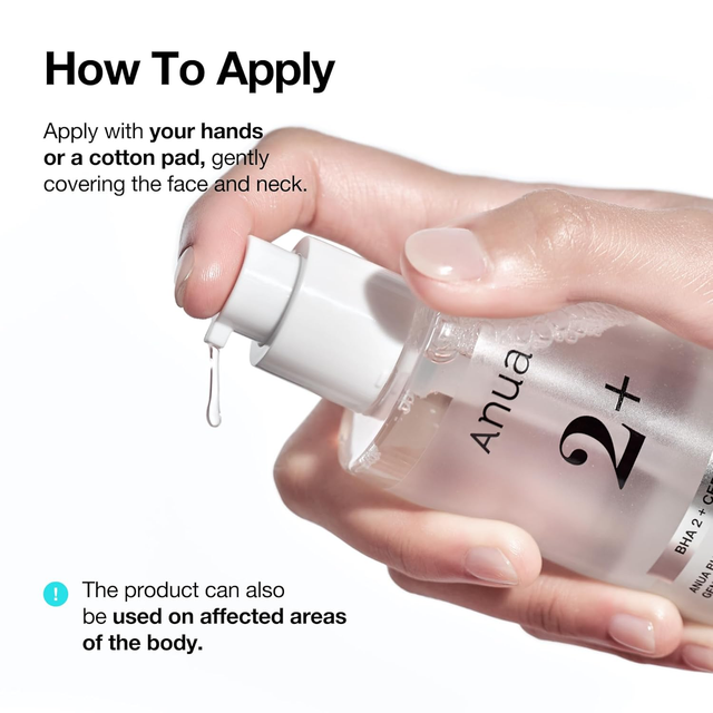 Anua - 2+ BHA 2 + Ceramides Gentle Exfoliating Toner 150ml.