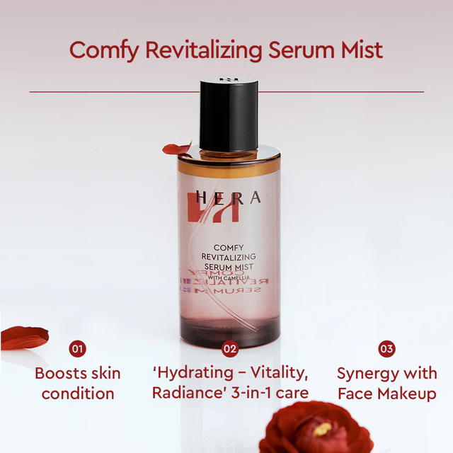 HERA - Comfy Revitalizing Serum Mist with Camelia 90ml.