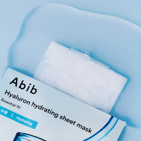Abib - Essential Fit, Hyaluron Hydrating Sheet Face Mask 27ml. (Pack of 3)
