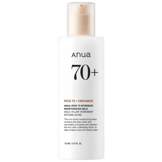 Anua - Rice 70 Intensive Moisturizing Milk 150ml.