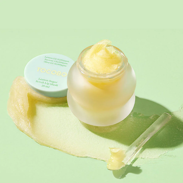 TOCOBO - Lemon Sugar Scrub Lip Mask 20ml.