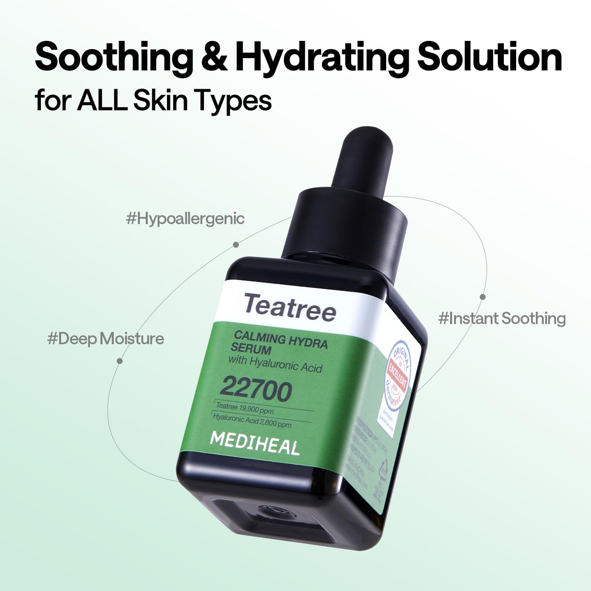 Mediheal - Teatree Calming Hydra Serum with Niacinamide 40ml.