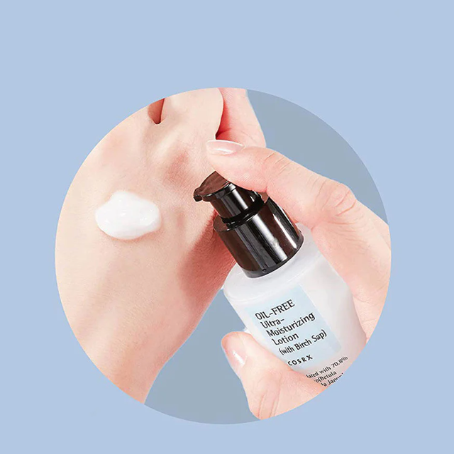 COSRX - Oil-FREE Ultra-Moisturizing Lotion with Birch Sap 100ml.