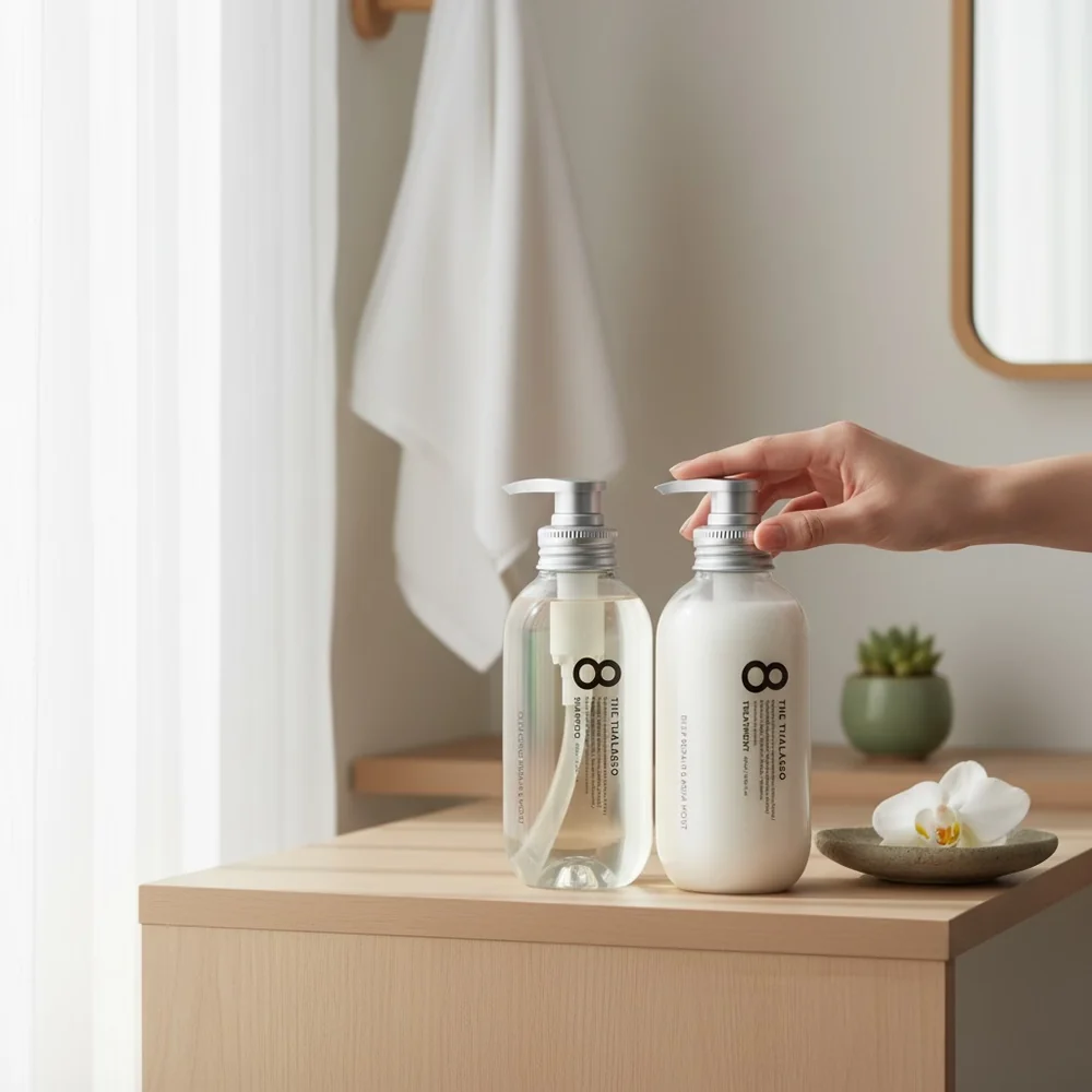 8 THE THALASSO - Cleansing Repair & Moist Shampoo 475ml.