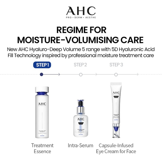 AHC - Hyaluro-Deep Volume 5 Treatment Essence 130ml.