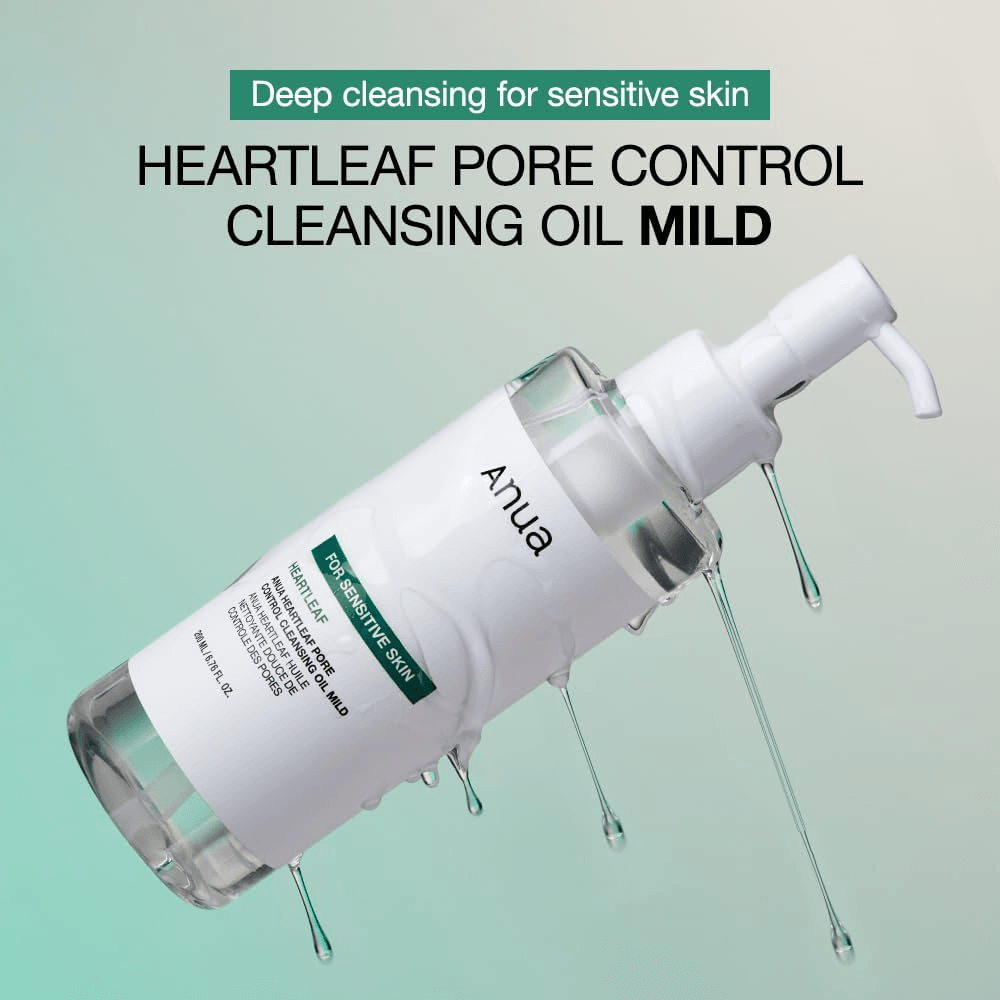 Anua - Heartleaf Pore Control Cleansing Oil Mild 200ml.