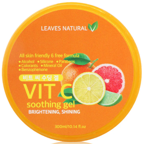 Leaves Natural - Chemicals Free Vit C Soothing Gel 300ml.