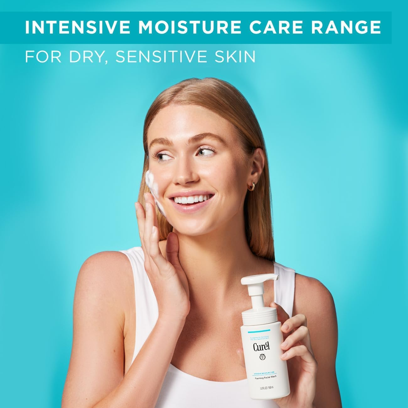 Curel - Curél Intensive Moisture Care Foaming Facial Wash 150ml.