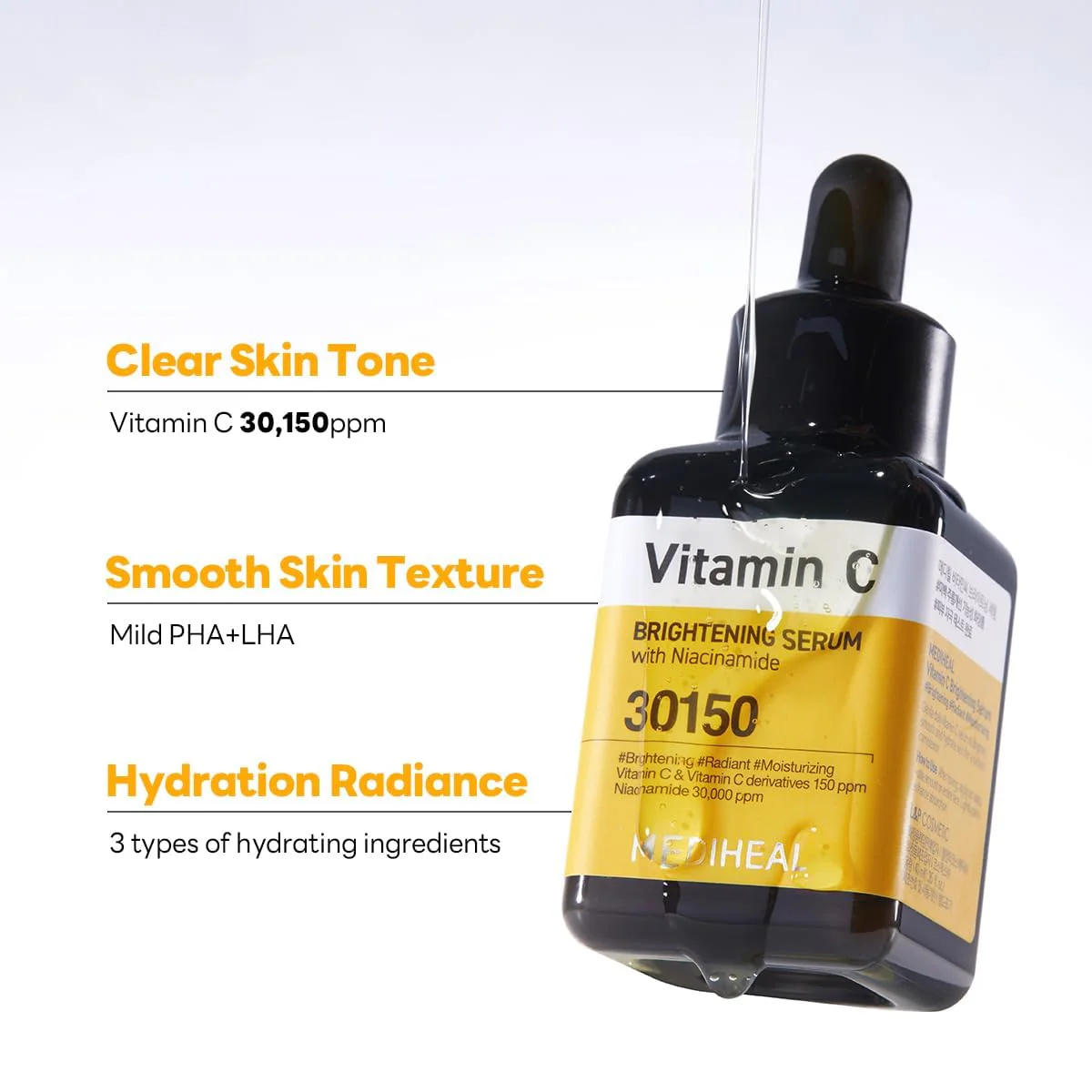 Mediheal - Vitamin C Brightening Serum with Niacinamide 40ml.