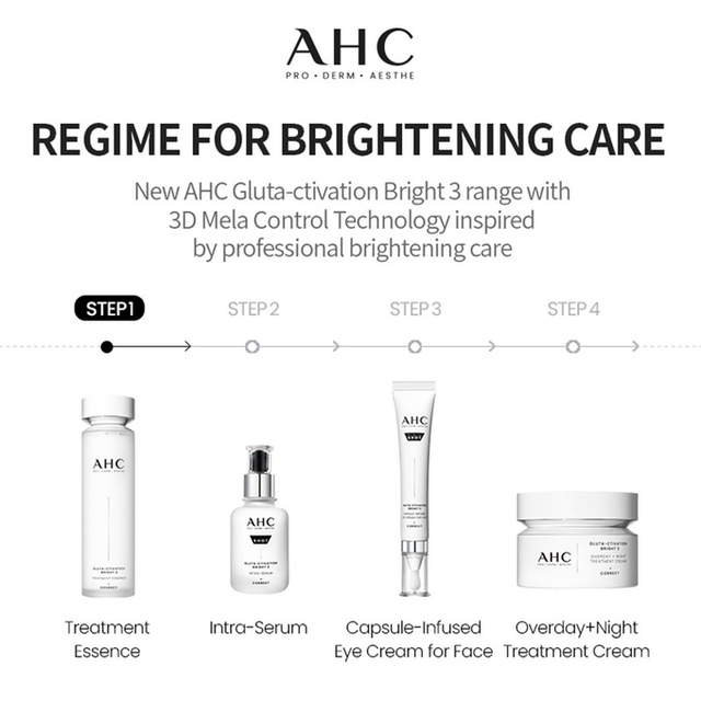 AHC - Gluta-Ctivation Bright 3 Treatment Essence 130ml.