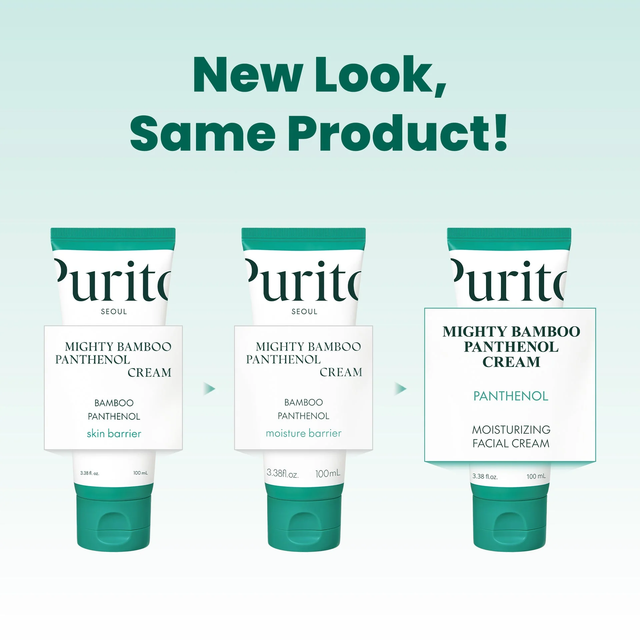 Purito - Seoul Mighty Bamboo Panthenol Cream 100ml.