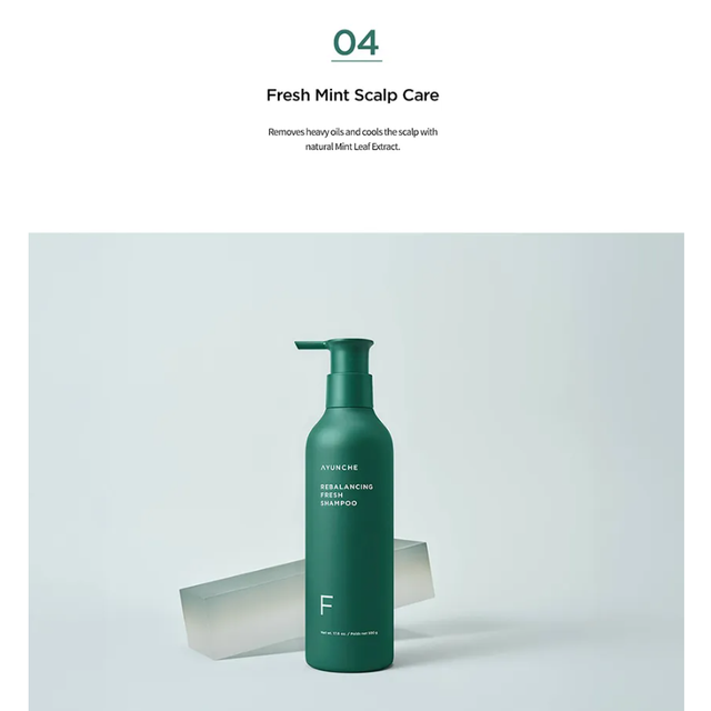 Amorepacific - AYUNCHE - Rebalancing Fresh Shampoo 350g.
