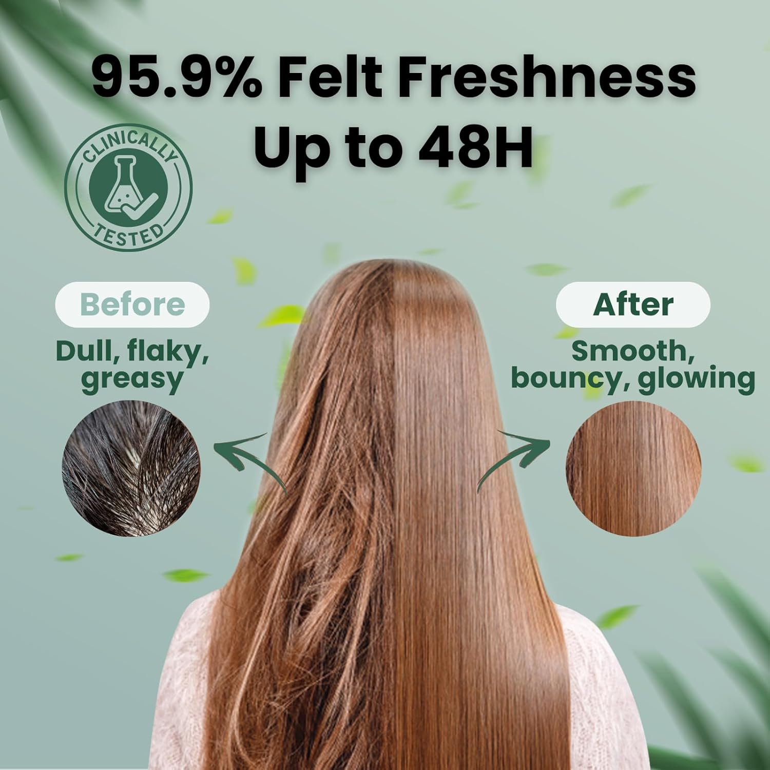 Moist Diane - Extra Fresh & Hydrate Shampoo with Organic Argan Oil & Feather Keratin 450ml.