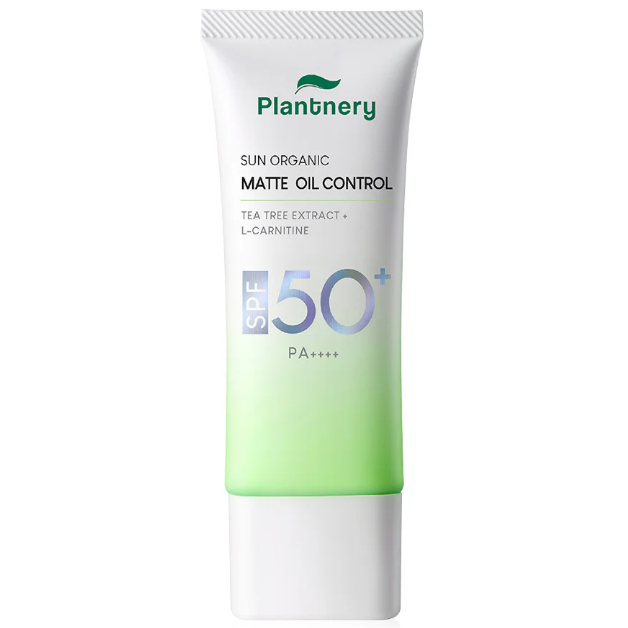 Plantnery - Sun Organic Clear Acne Matte Oil Control Sunscreenwith Tea Tree Extract and L-Carnitine  SPF50+ PA+++ 40ml.