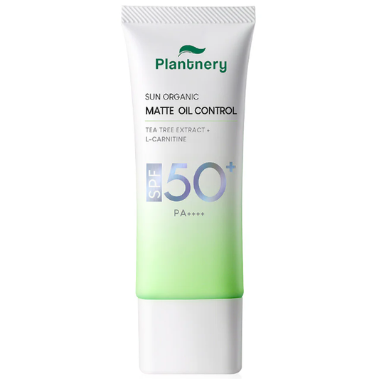 Plantnery - Sun Organic Clear Acne Matte Oil Control Sunscreenwith Tea Tree Extract and L-Carnitine  SPF50+ PA+++ 40ml.