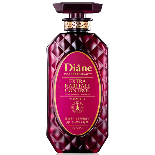 Moist Diane - Extra Hair Fall Control Shampoo with Organic Argan Oil & Protect Keratin 450ml.