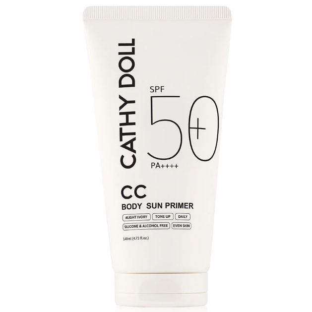 Cathy Doll - CC Body Sun Primer #Light Ivory SPF50+ PA++++ 140ml.