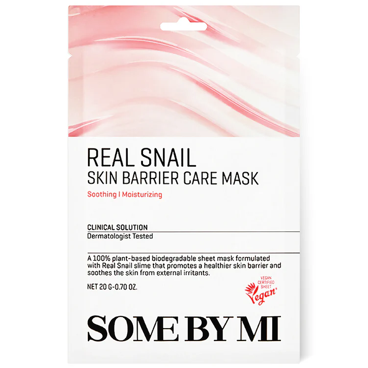 SOME BY MI - Real Snail Skin Barrier Care Mask 20g. (Pack of 3)