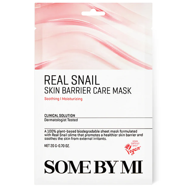 SOME BY MI - Real Snail Skin Barrier Care Mask 20g. (Pack of 3)