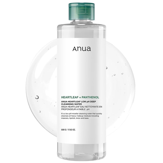 Anua - Heartleaf Low pH Deep Cleansing Water 500ml.