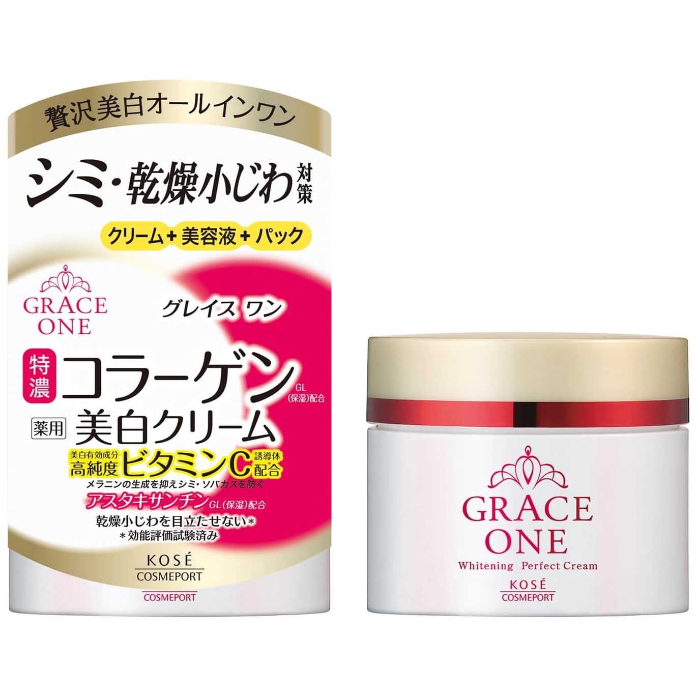 KOSE - Grace One - Whitening Perfect Cream 100g.