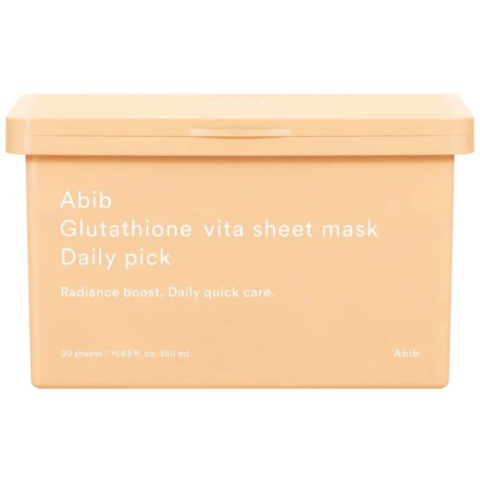 Abib - Glutathione Vita Sheet Face Mask Daily Pick 380ml. (30 Sheets)