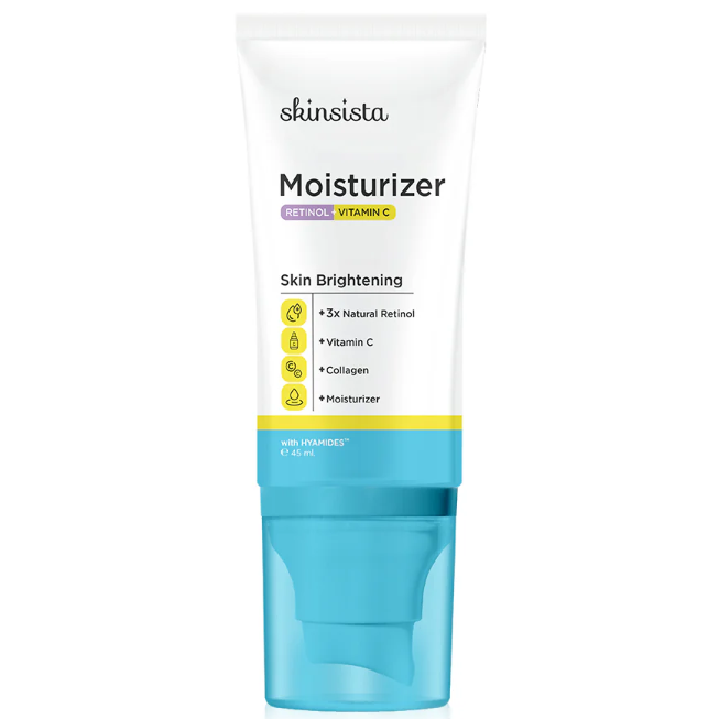 Skinsista - Natural Retinol Moisturizer Skin Brightening 45ml.
