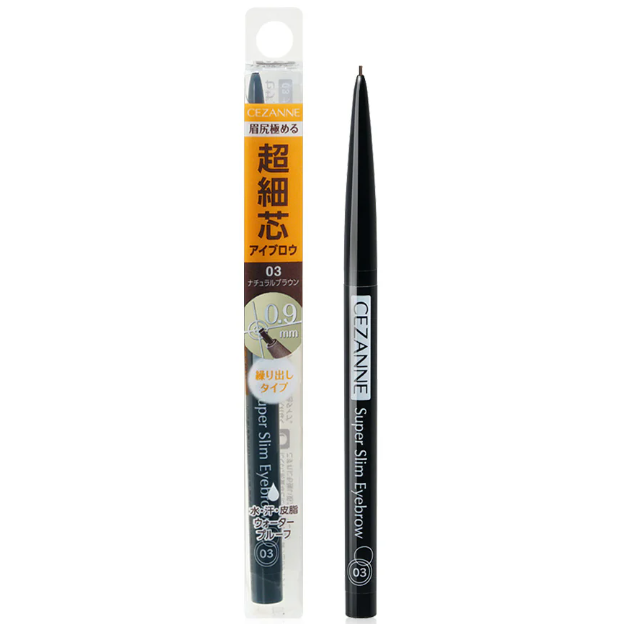 Cezanne - Super Slim Eyebrow #03 Natural Brown 0.02g.
