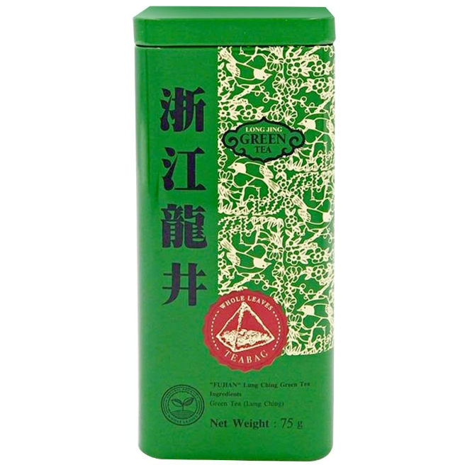 Fujian - Long Jing Green Tea Leaves 75g.