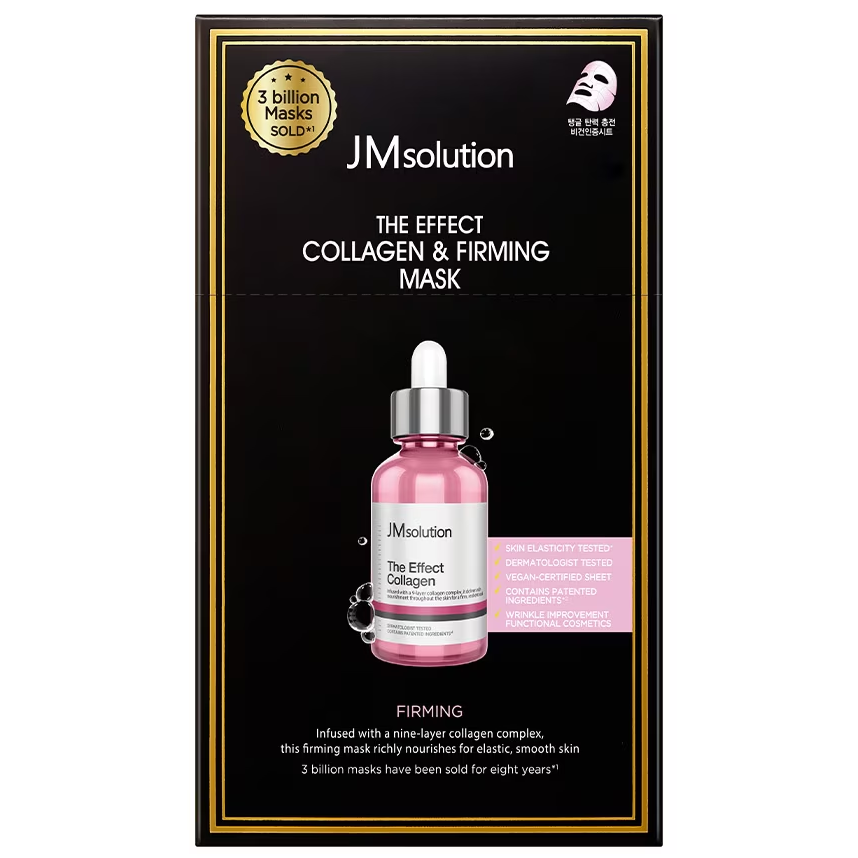 JM Solution - The Effect Collagen & Firming Mask 24ml. (Pack of 3)