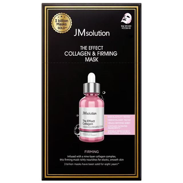 JM Solution - The Effect Collagen & Firming Mask 24ml. (Pack of 3)