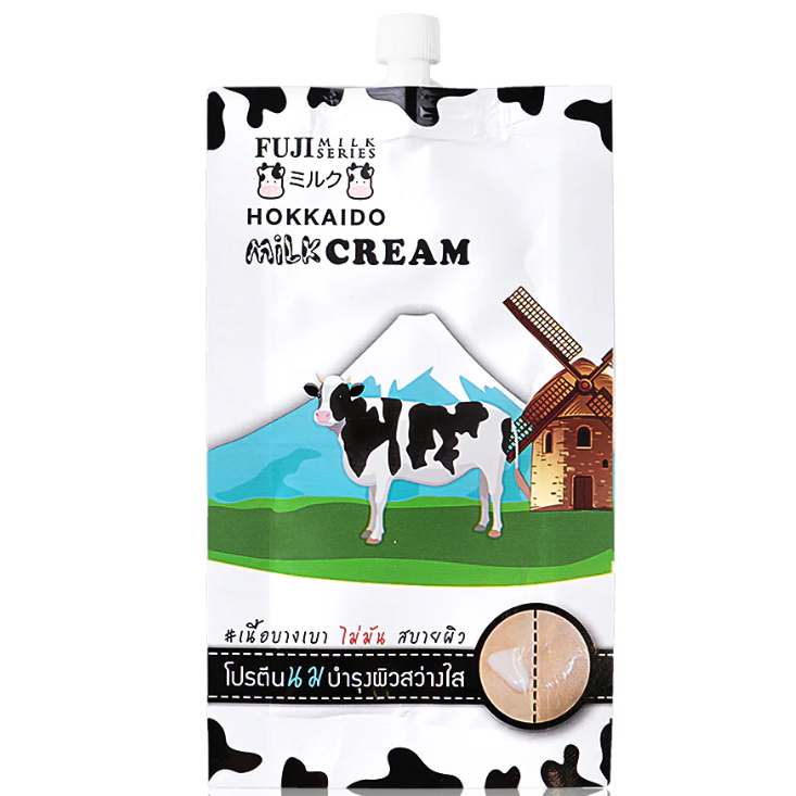 Fuji Cream - Hokkaido Milk Cream 10g. (Pack of 3)